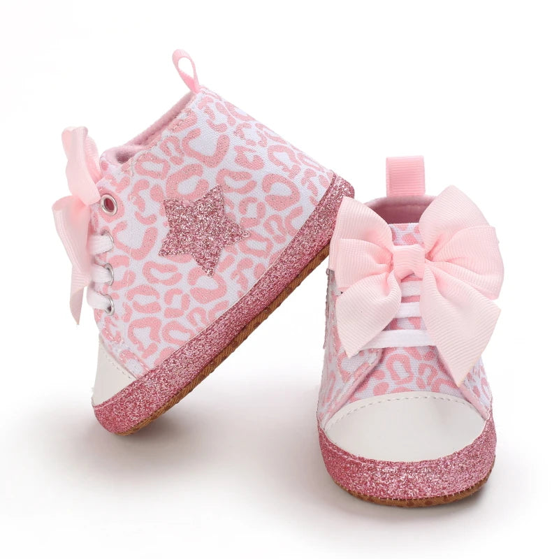 Baby First Walking Shoes – Soft Sole Anti-Slip Casual Sports Shoes, 0-18 Months