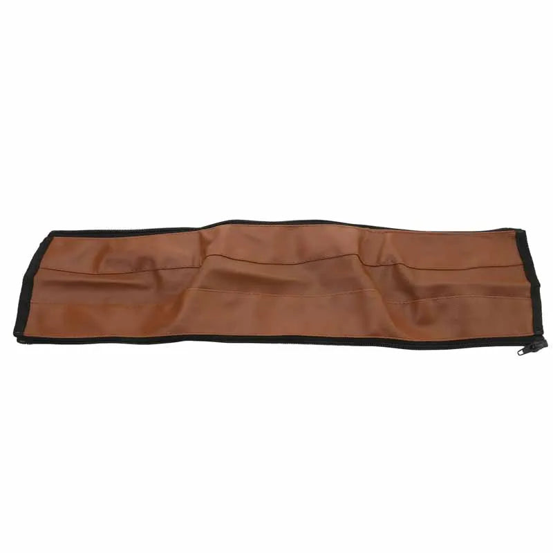 Pram Armrest Covers – PU Leather Zipper Handle Protectors for Baby Strollers, 1/2-Pack