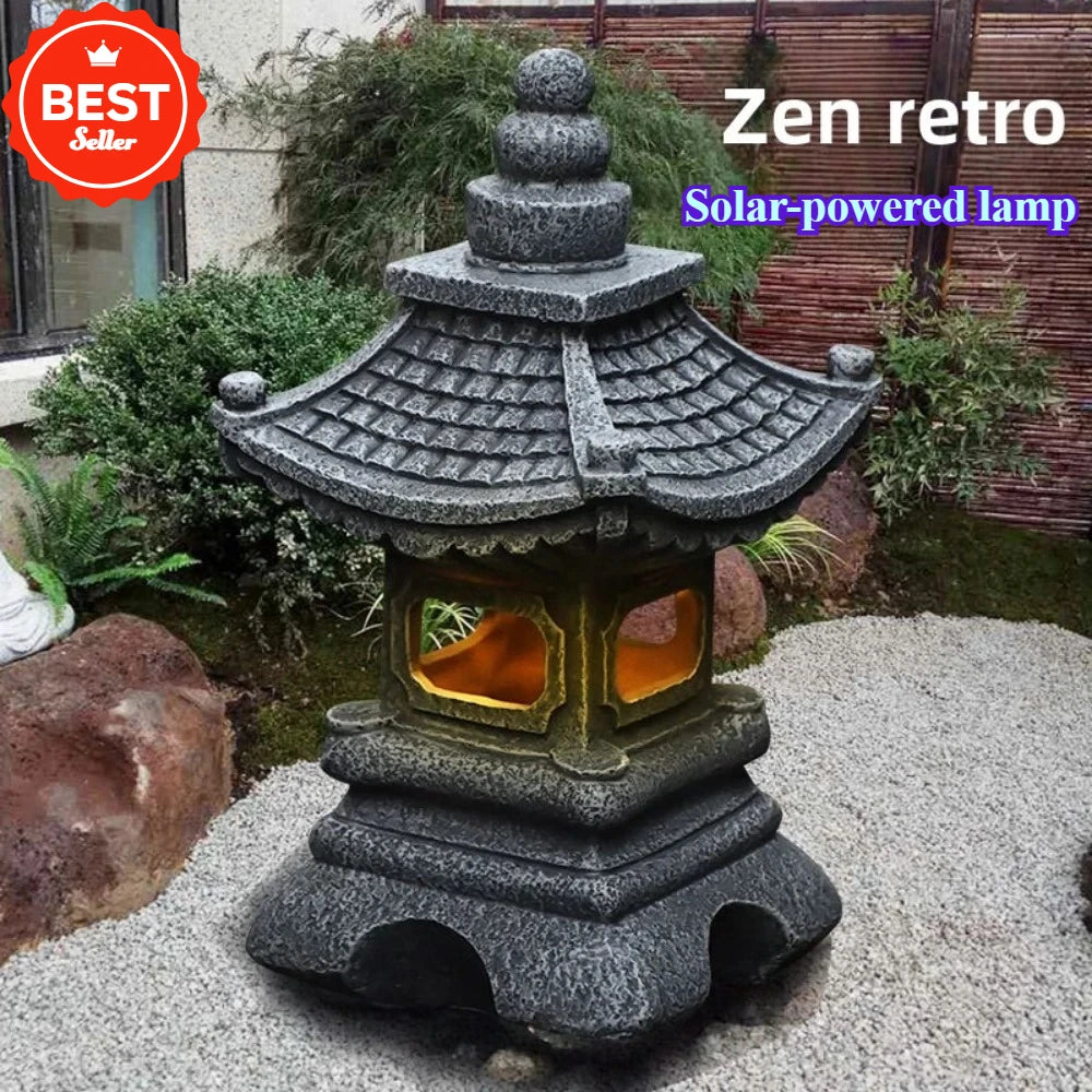 Solar Garden Sculpture Light – Decorative Outdoor Solar Stake Light for Yard & Path