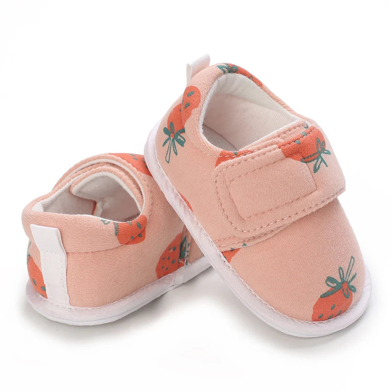 Baby First Walking Shoes – Soft Sole Anti-Slip Casual Sports Shoes, 0-18 Months