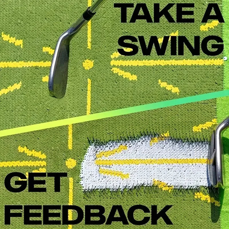 Golf Practice Mat Kit – Complete Indoor Putting Practice Set, Green