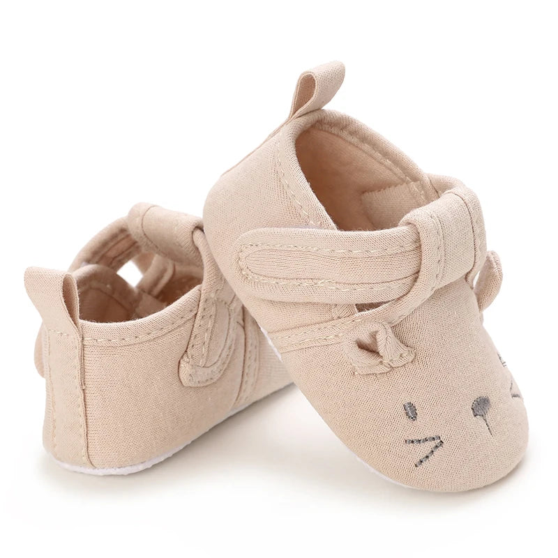 Baby First Walking Shoes – Soft Sole Anti-Slip Casual Sports Shoes, 0-18 Months