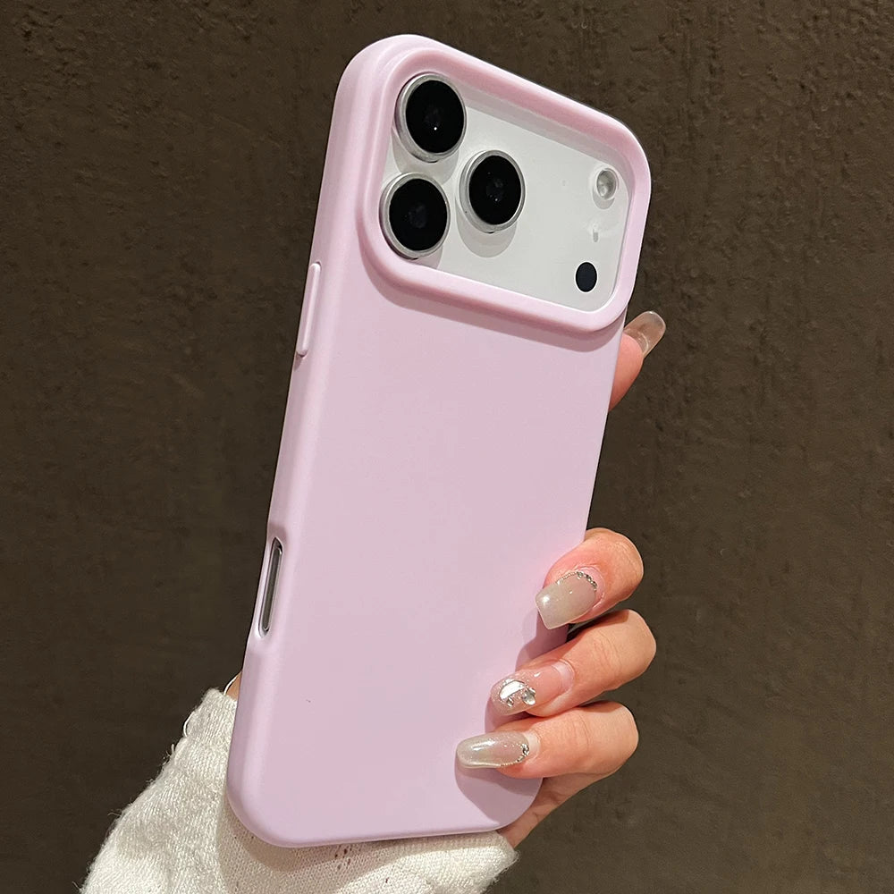 iPhone Case – Candy Colour Matte Silicone Shockproof TPU Cover for iPhone 17 Air & Pro Max