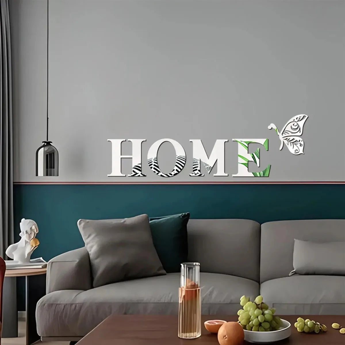 3D Mirror Wall Stickers – Self-Adhesive Acrylic Wall Decal Home Decor
