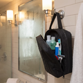 Waterproof toiletry bag, Black, real-life use