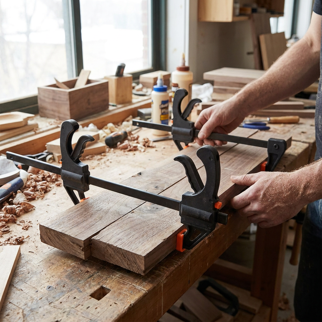 Quick-Release F Clamp Set