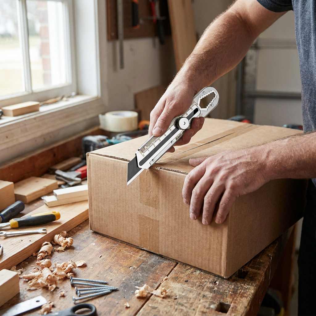 8-in-1 Retractable Box Cutter