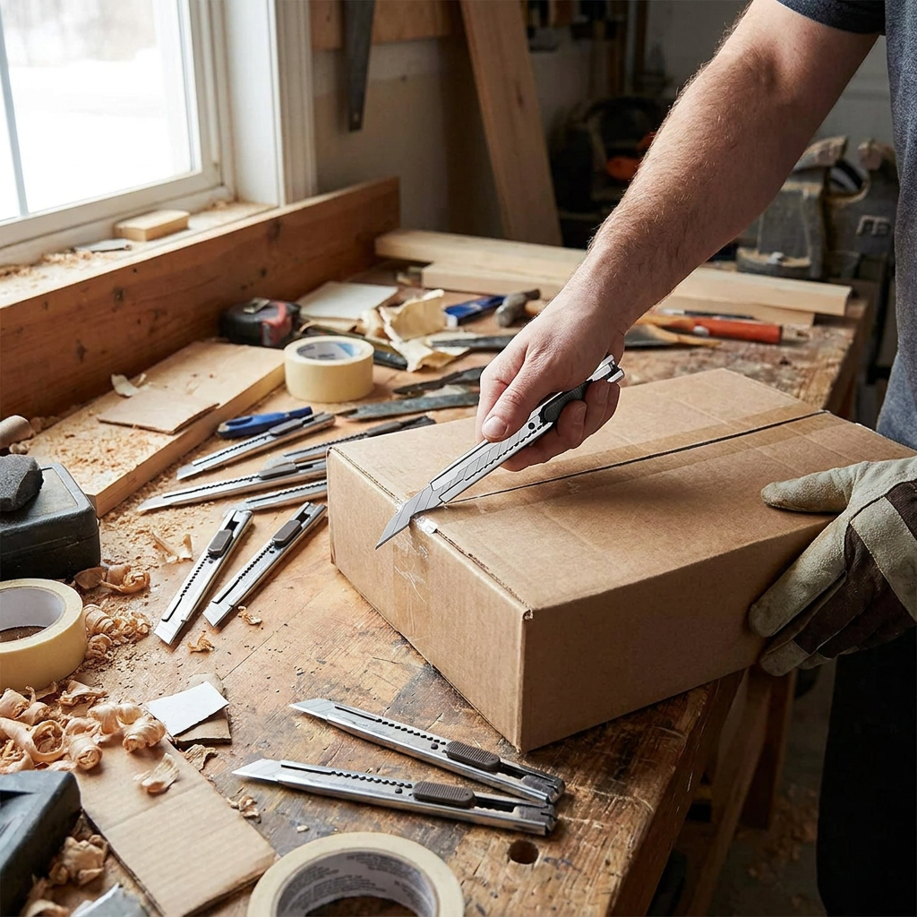 Stainless Steel Utility Knife Kit