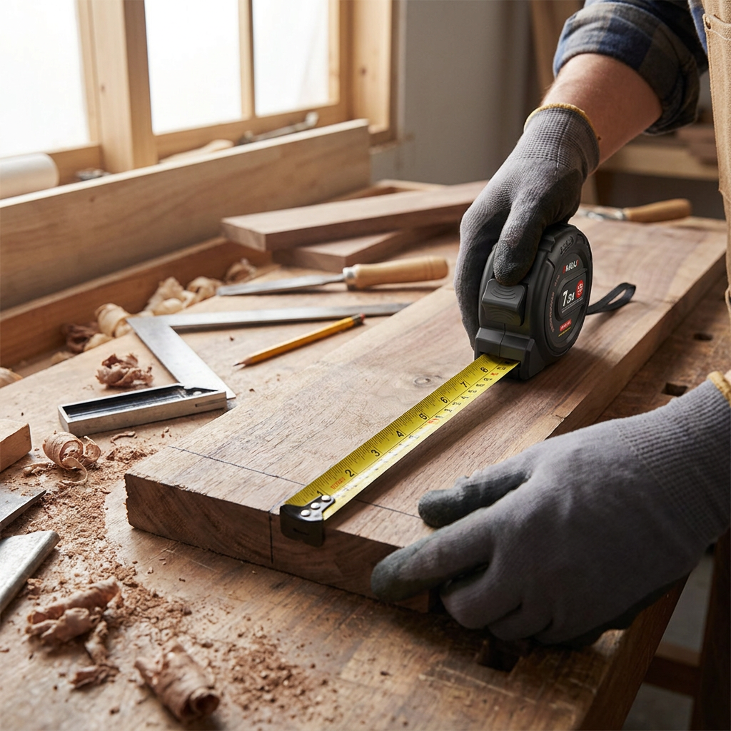 High Precision Woodworking Ruler