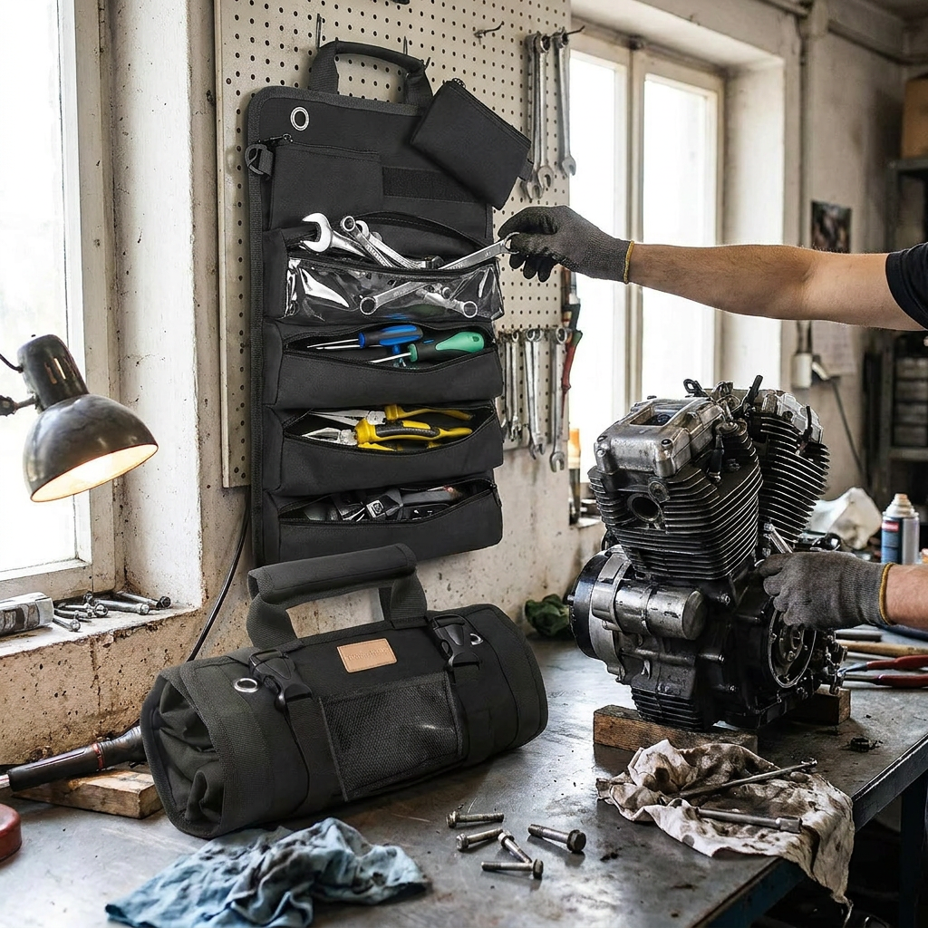 Roll-Up Tool Bag Organizer