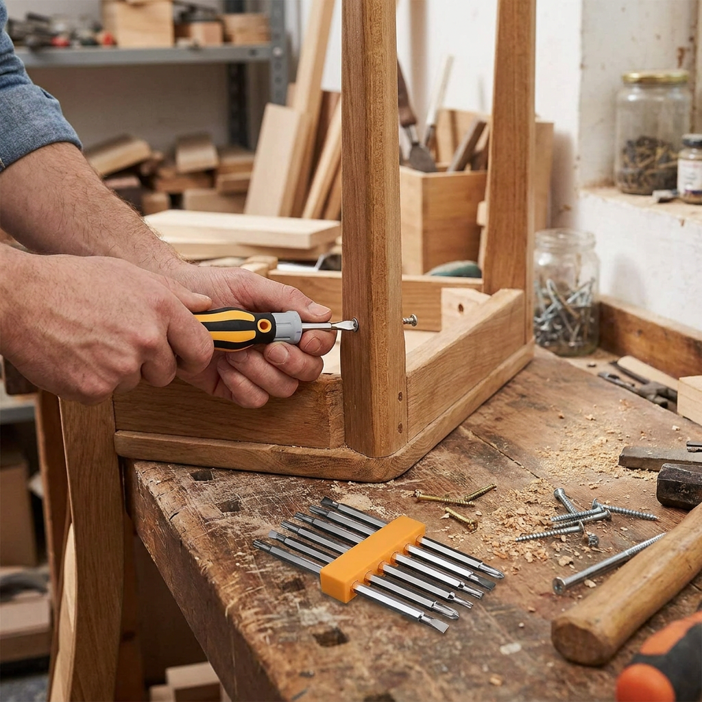 12-in-1 Magnetic Bit Screwdriver Set