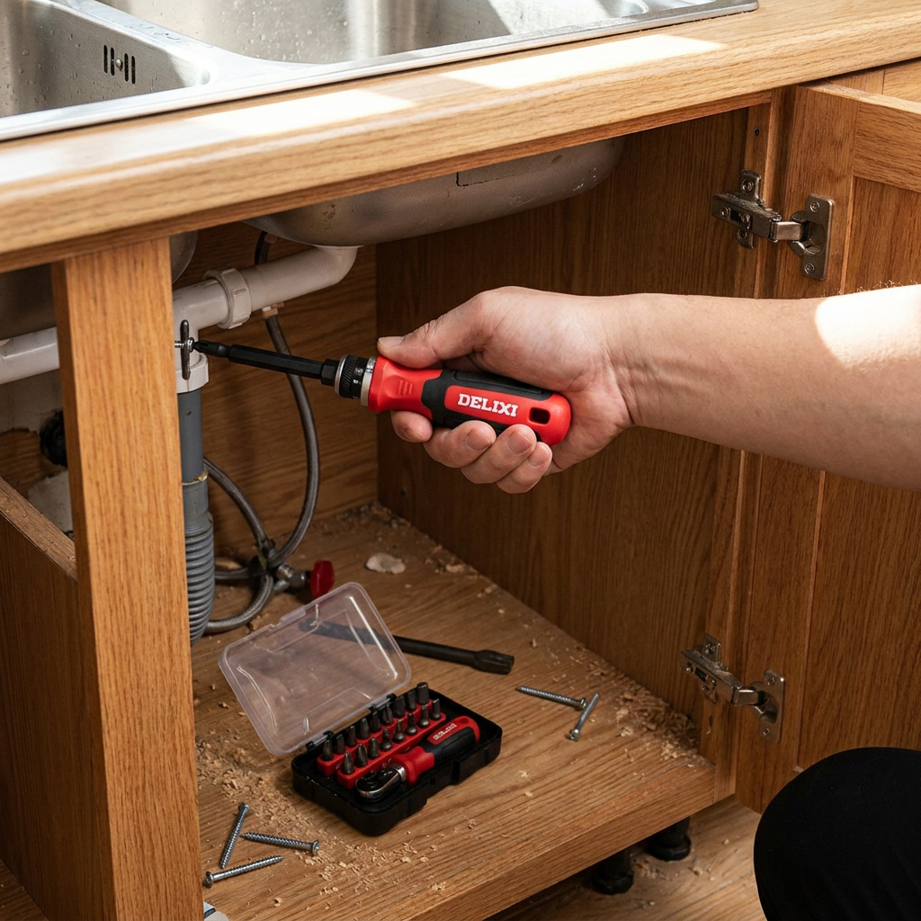13-Piece Ratchet Screwdriver Set