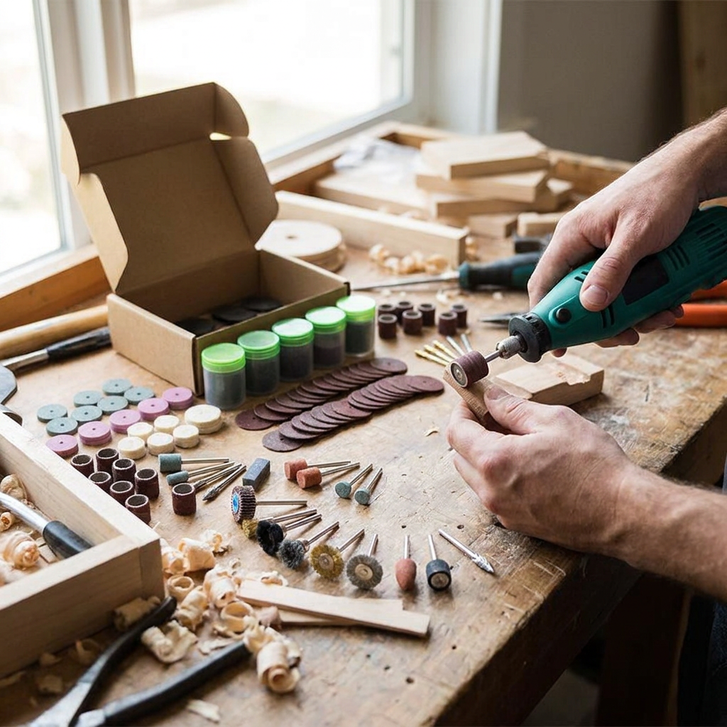 361-Piece Rotary Tool Accessory Kit