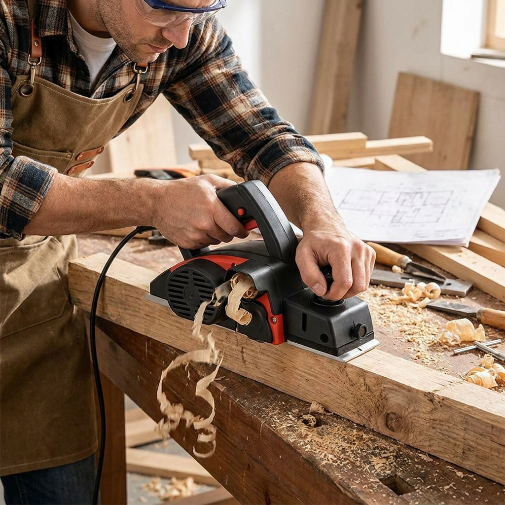 Handheld Wood Router Trimmer - 220V Electric