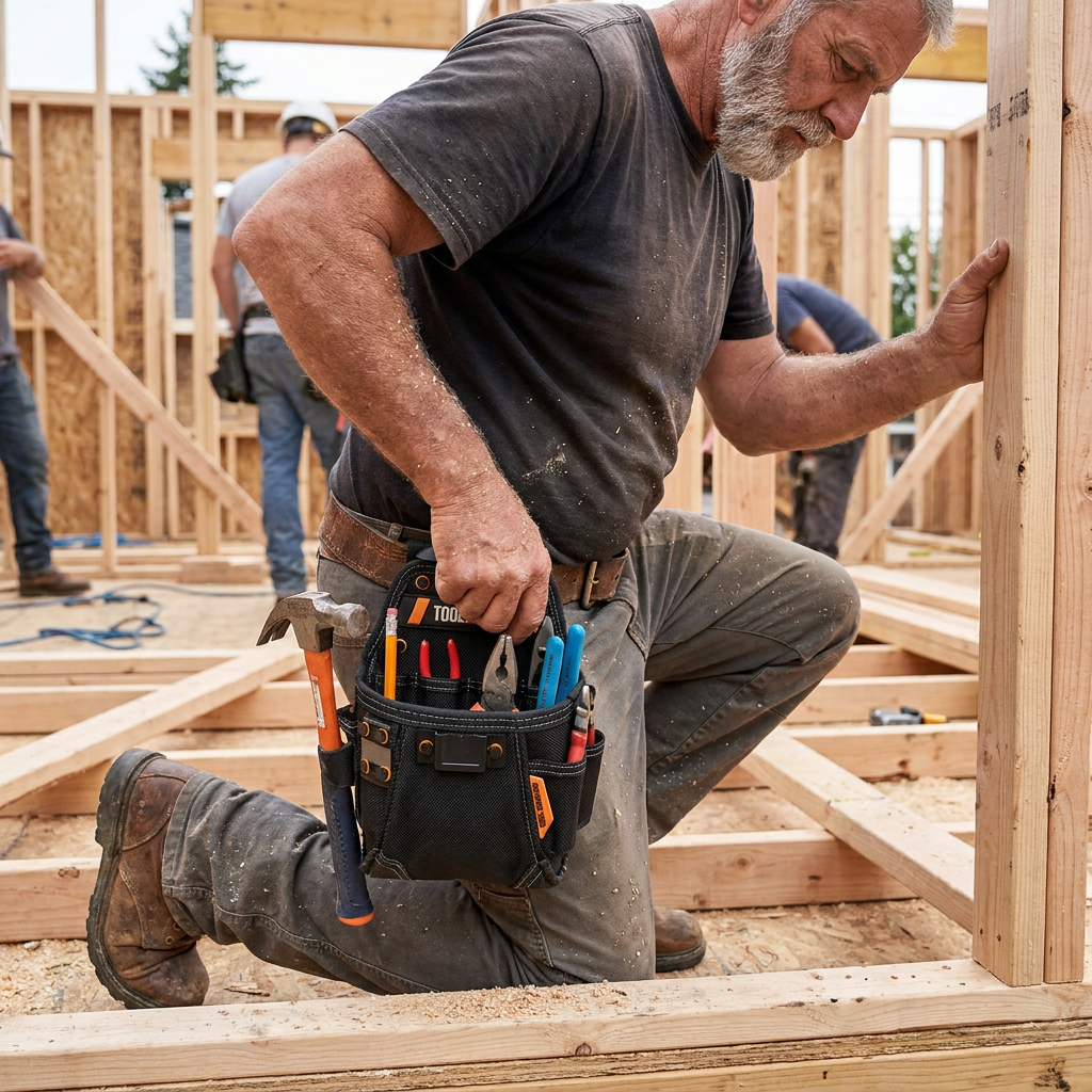 Carpenter Tool Waist Pouch
