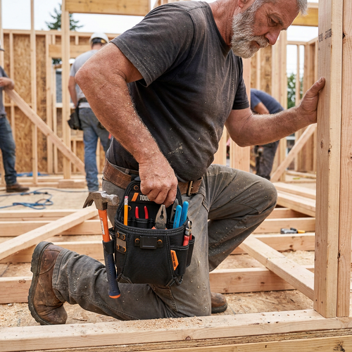 Carpenter Tool Waist Pouch