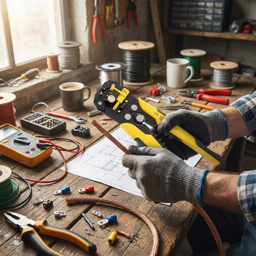 Automatic Wire Stripper Pliers