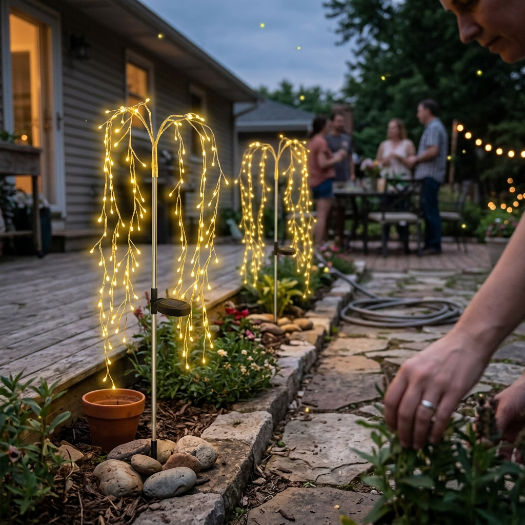 Warm LED String Lights