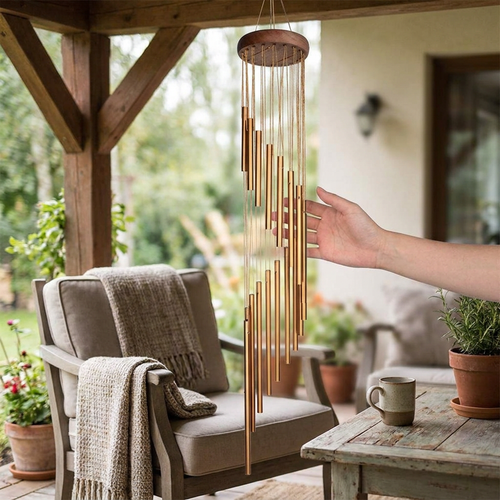 Aluminum Wind Chime, 12-Tube Edition