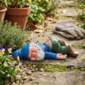 Garden Gnome Statue, Whimsical Resin Edition