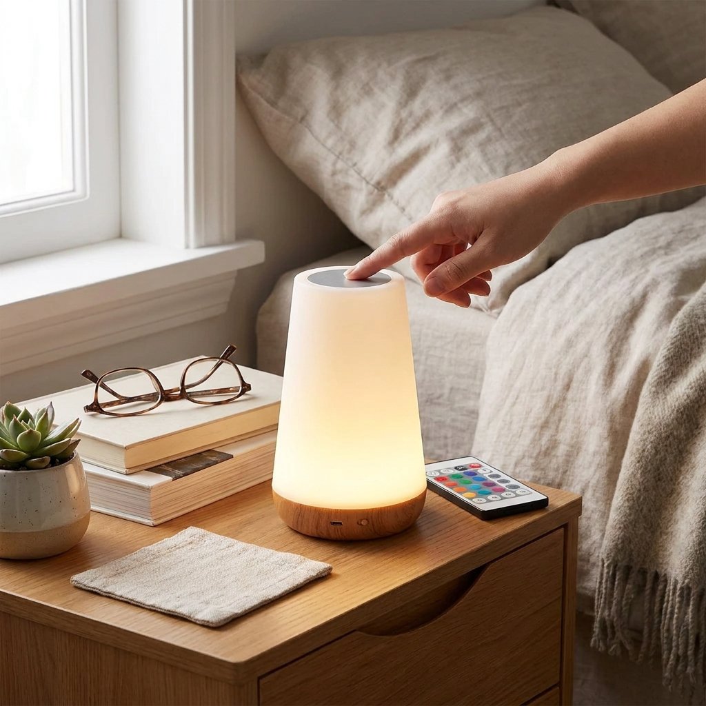 RGB Touch Night Lamp, 13-Color Edition