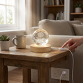 Wooden LED Display Light Base, USB Edition
