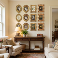 Vintage Picture Frame Set, 12-Piece Baroque Edition