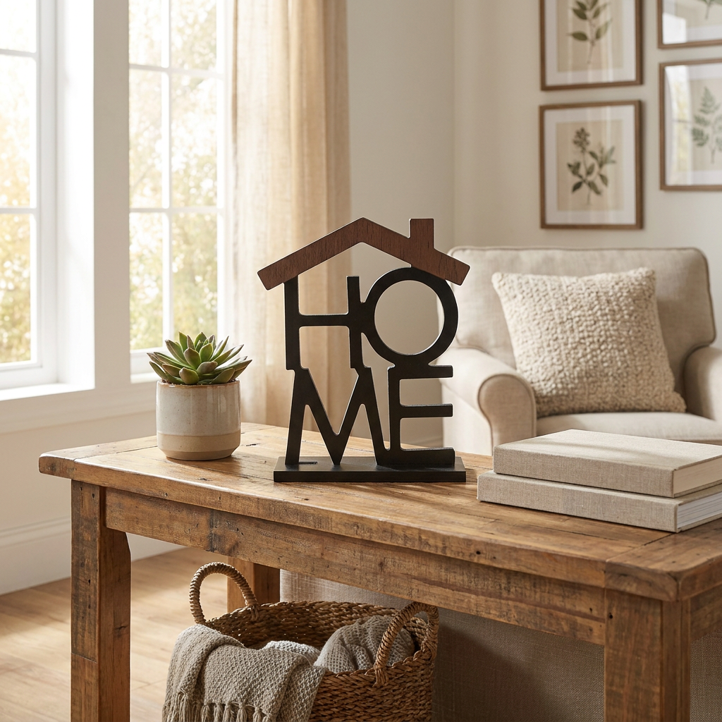 HOME Letter Ornament