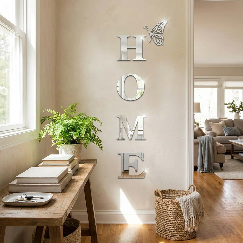 3D Mirror Wall Sticker