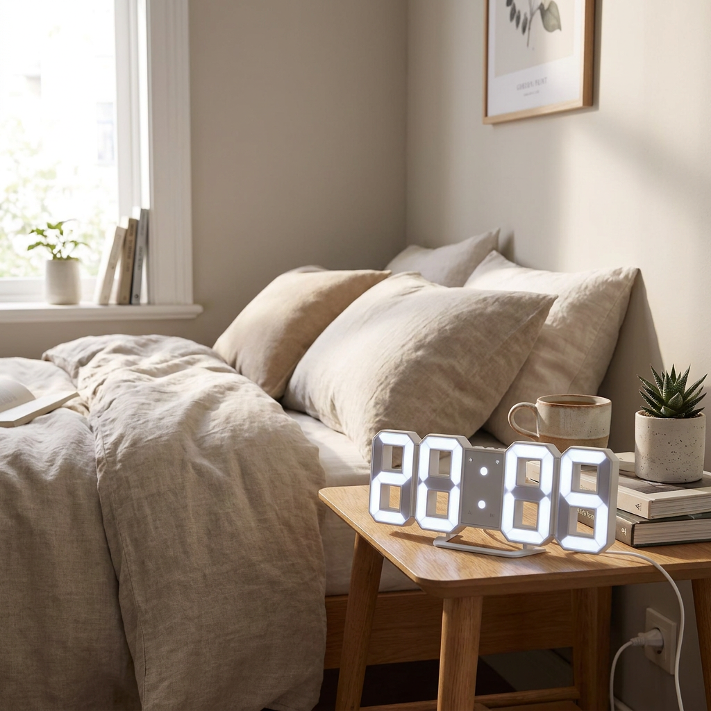 LED Digital Clock, Bedroom Edition