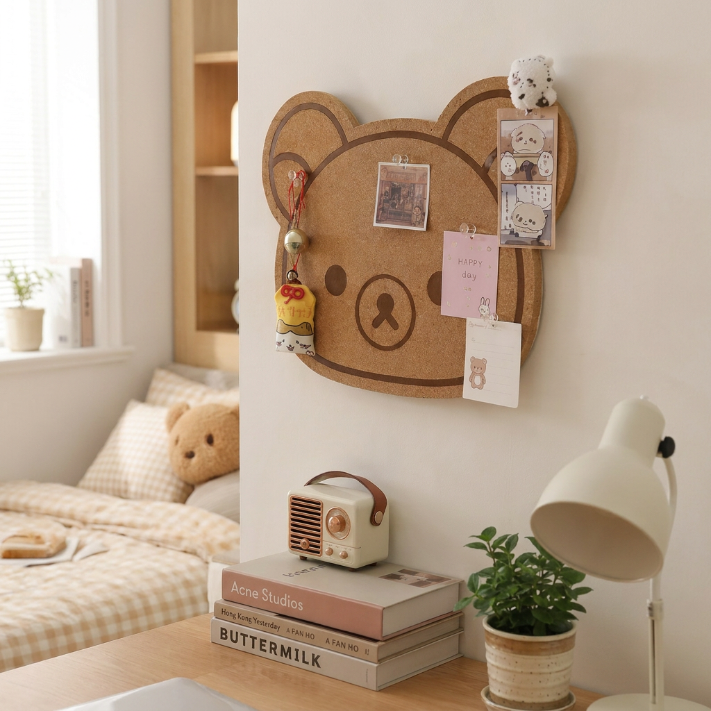 Felt Bear Wall Panel