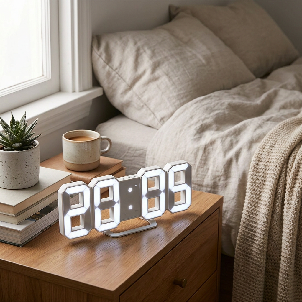 3D LED Digital Clock