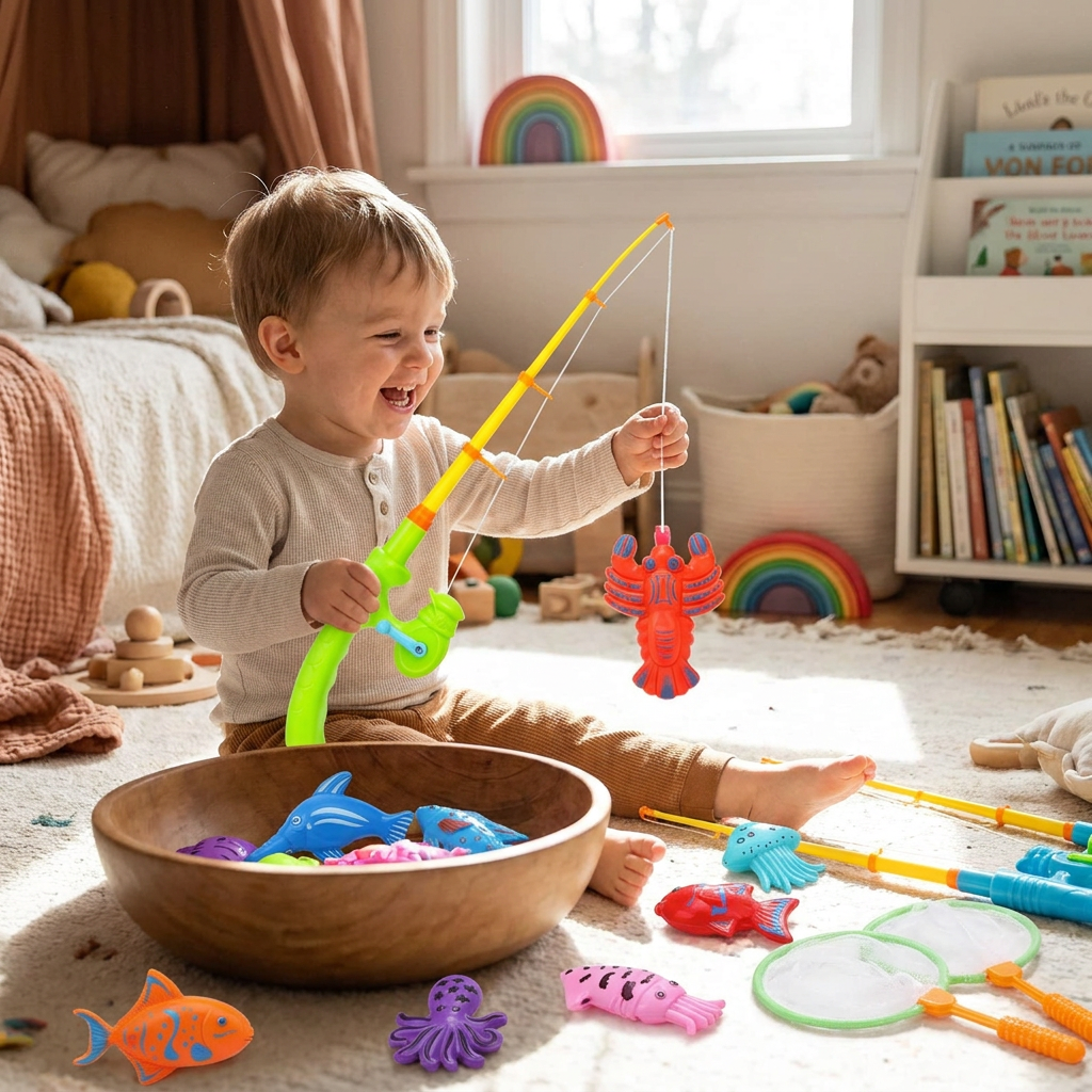 Magnetic Fishing Toy Set