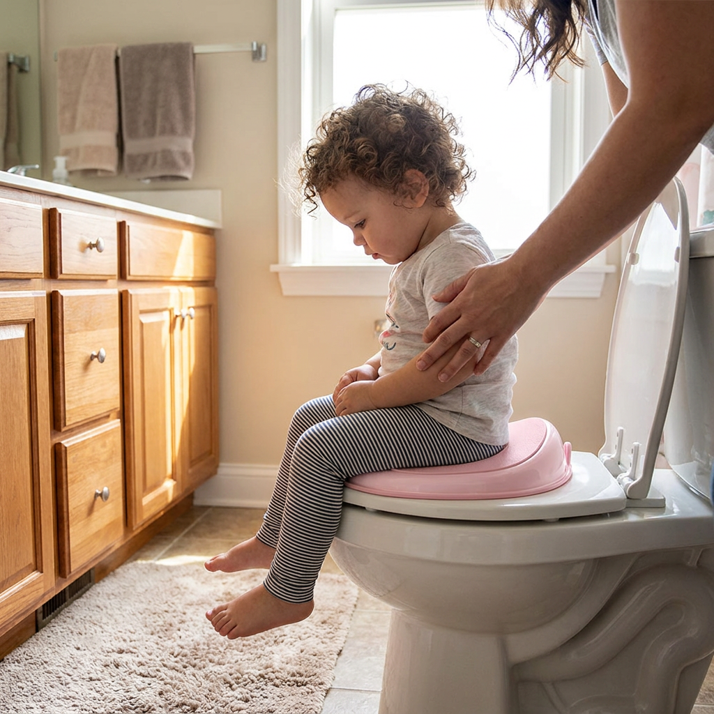 Children's Splash-Proof Toilet Training Seat