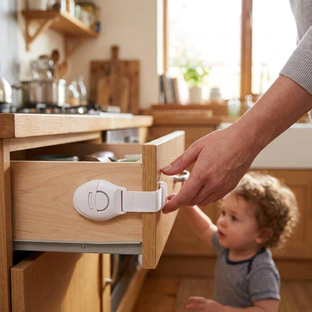 10pcs Kids Safety Cabinet and Drawer Locks