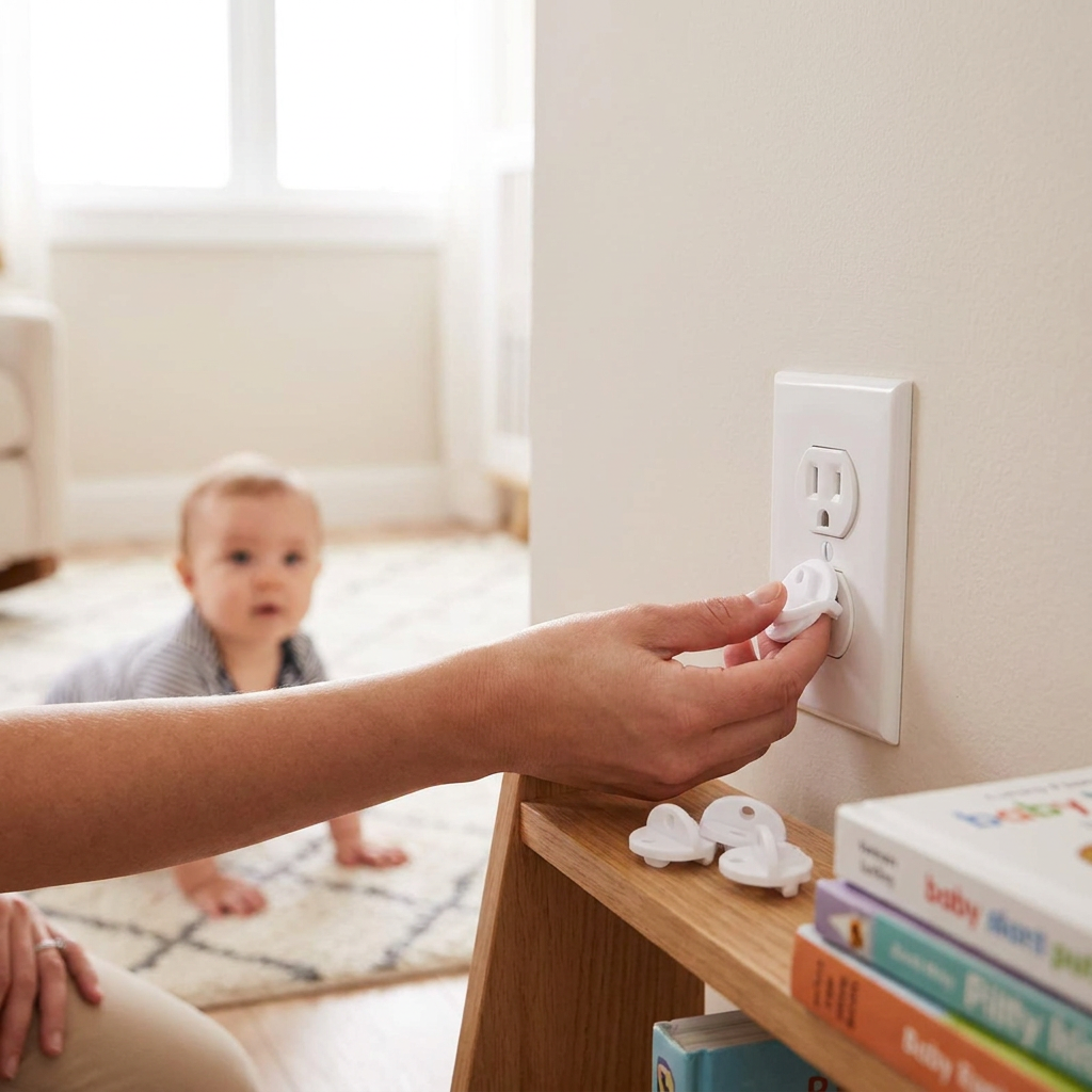 10Pcs Baby Safety Socket Covers