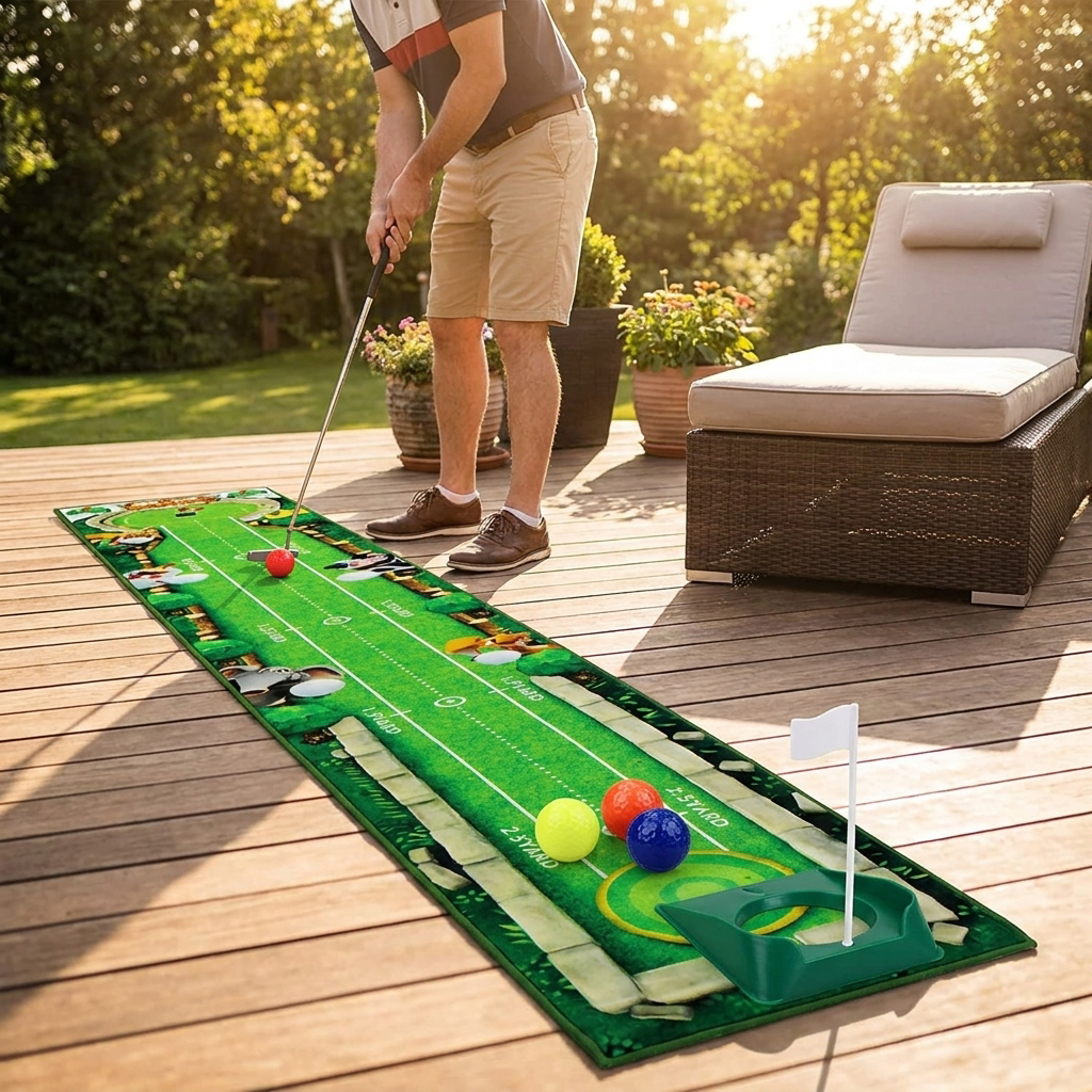 Portable Golf Putting Mat