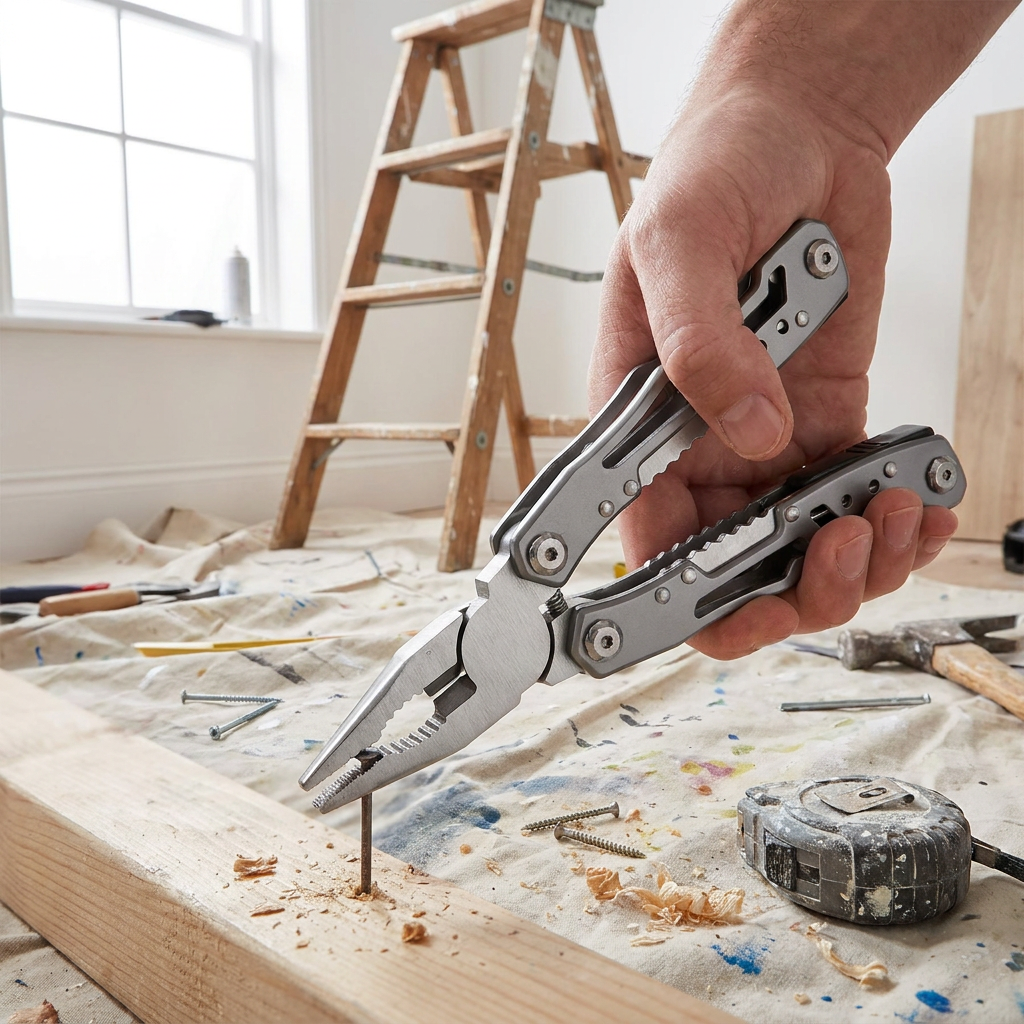Camping Multitool Knife & Pliers