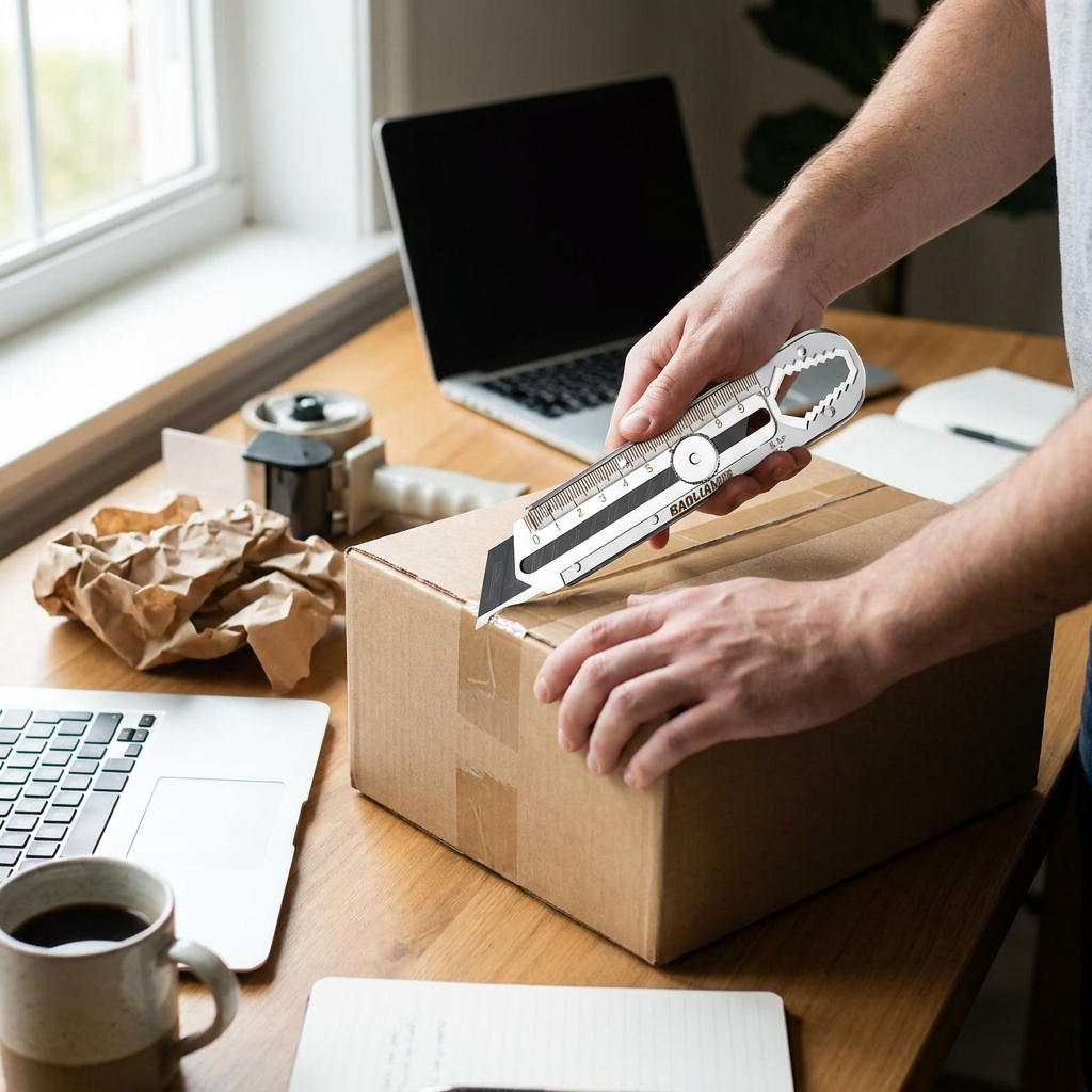 8-in-1 Retractable Box Cutter