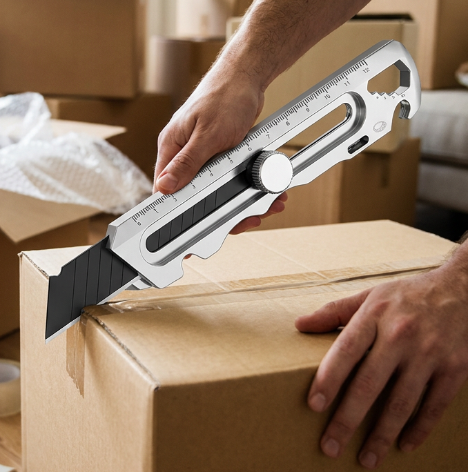 6-in-1 Multi-Function Box Cutter