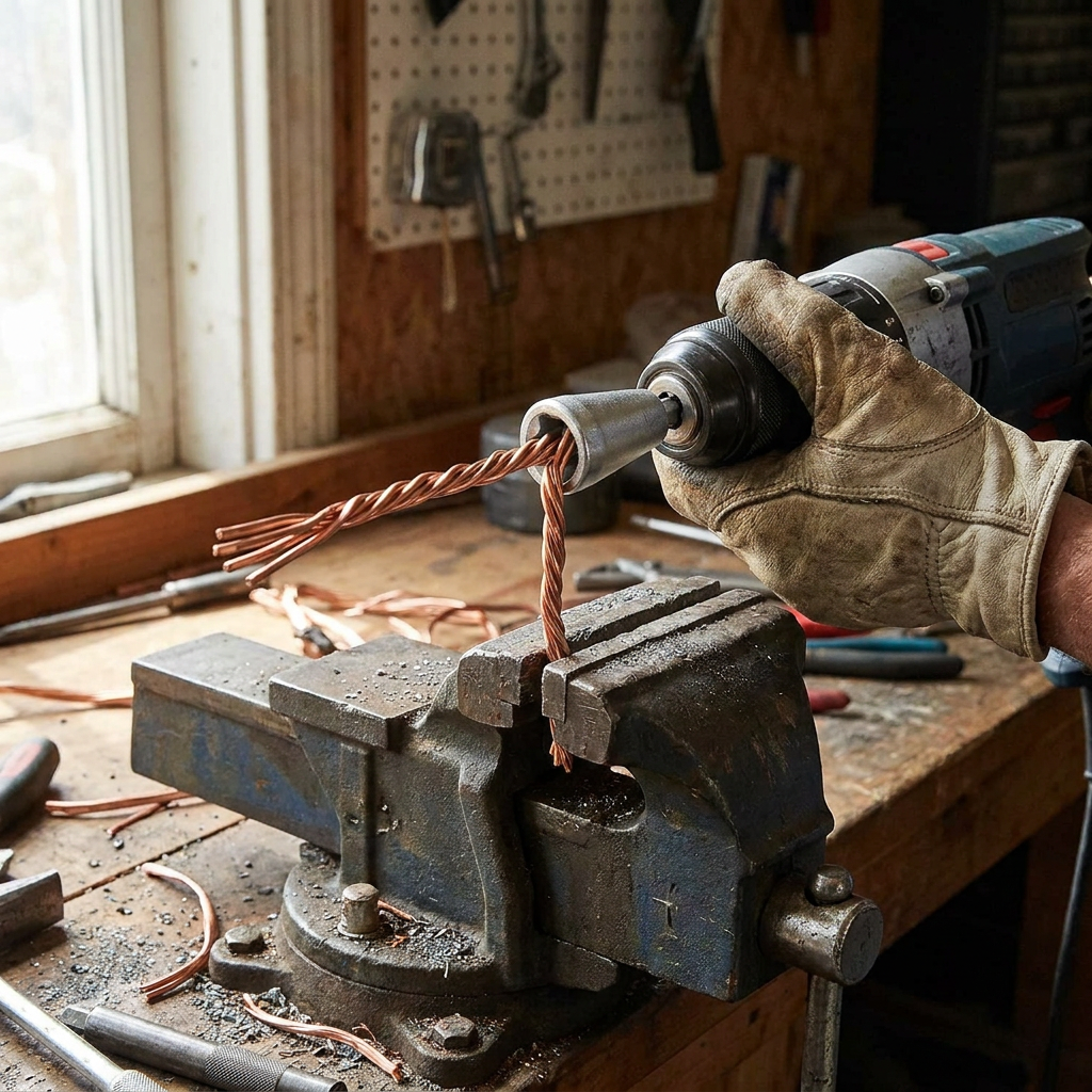 Electrician's Wire Twisting Tool - Quick Twist