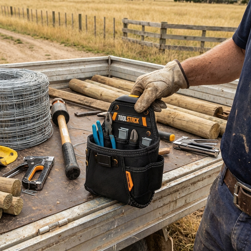 Carpenter Tool Waist Pouch