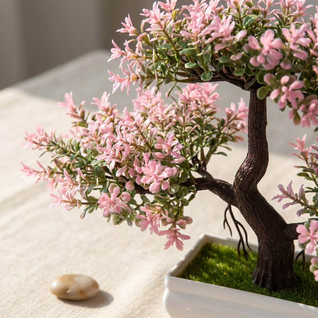 Artificial Bonsai Tree, Potted Edition — detail