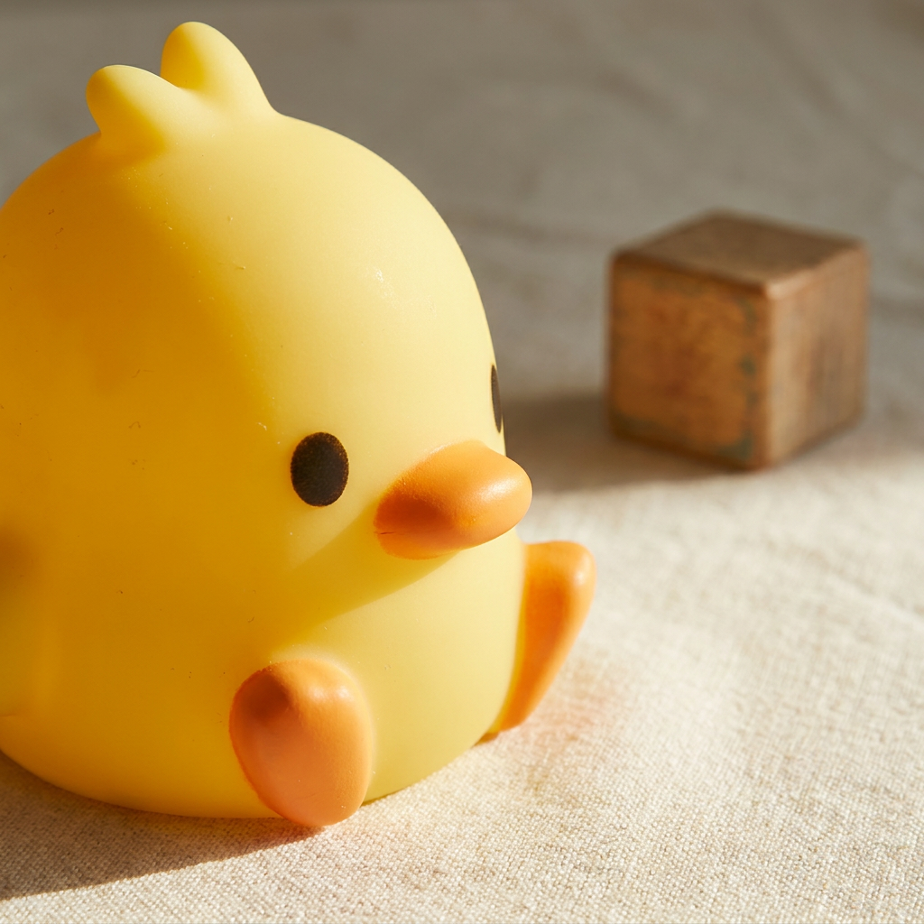 Duck Night Light, Bedroom Edition — detail