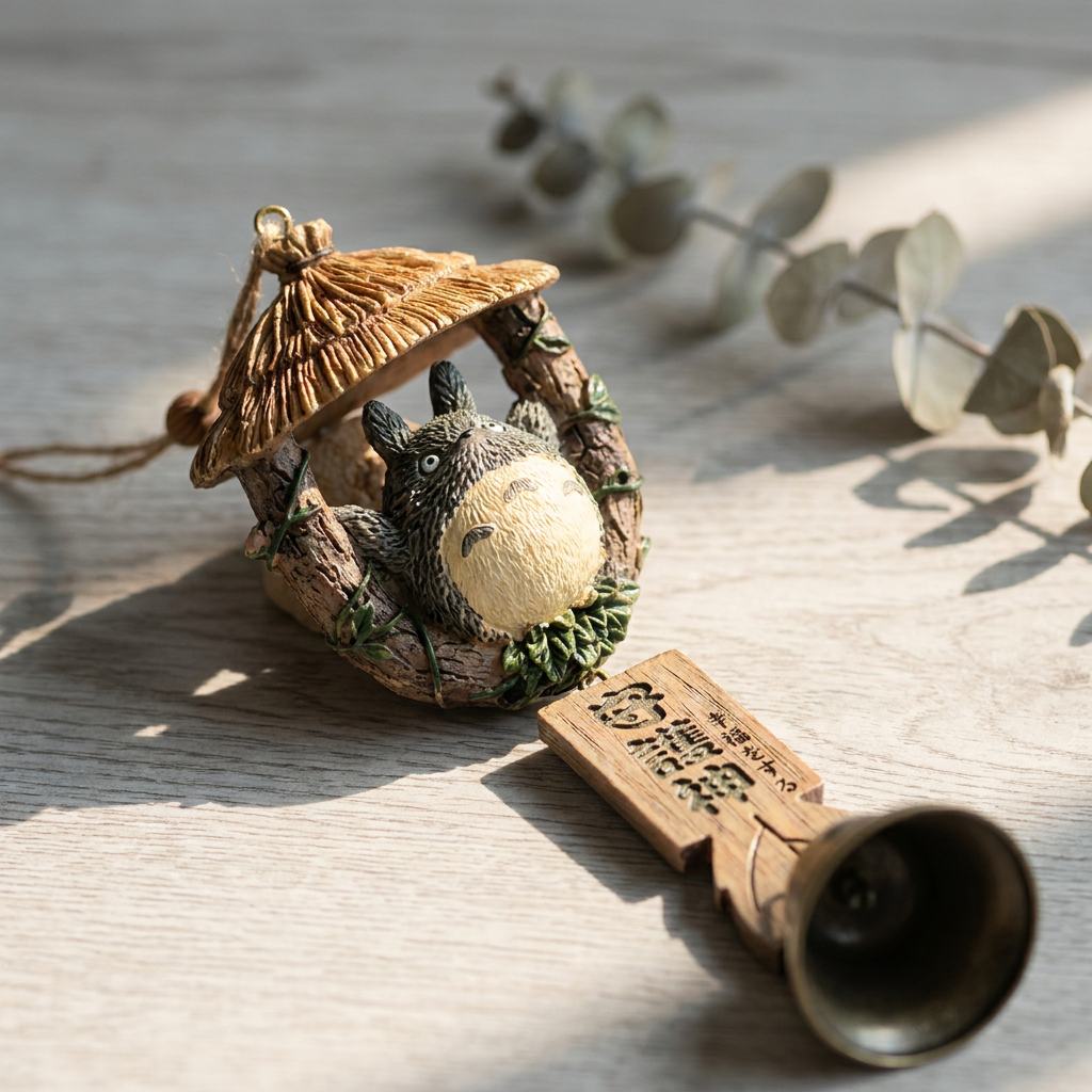 Resin Wind Chime, Garden Edition — detail