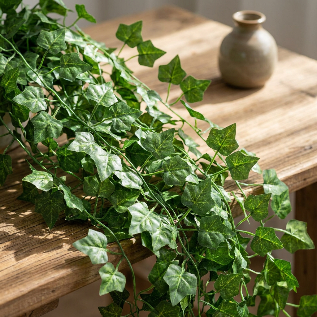 Artificial Ivy Garland, Wall Decor Edition — detail